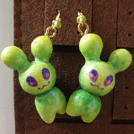 Alien Earrings